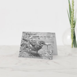 ありがとう、お母さん。 (カードは彼女が揺れることを言います) サンキューカード