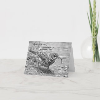 ありがとう、お母さん。 (カードは彼女が揺れることを言います) サンキューカード