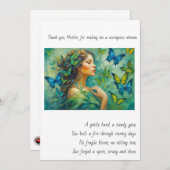 ありがとう、お母さん ポエムカード シーズンカード (正面/裏面)