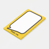 ありがとう かわいい 現代の吹き出し ポストイット (アングル)