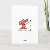 ありがとう ご近所さん,オーダーメイド 花園 フラワー サンキューカード (裏面)