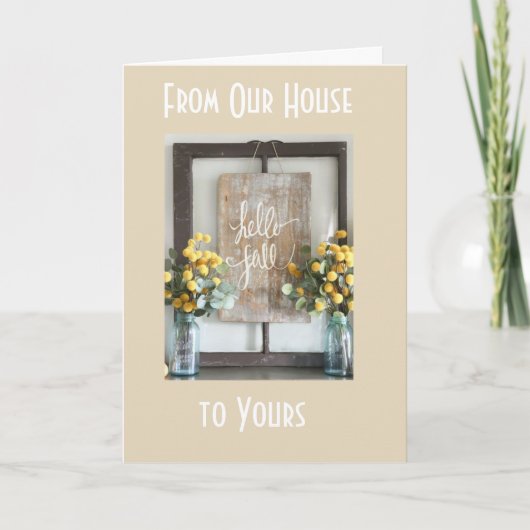 ***ありがとう**** そう言わなきゃいけない季節 シーズンカード (正面)