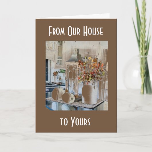 ***ありがとう**** そう言わなきゃいけない季節 シーズンカード (正面)