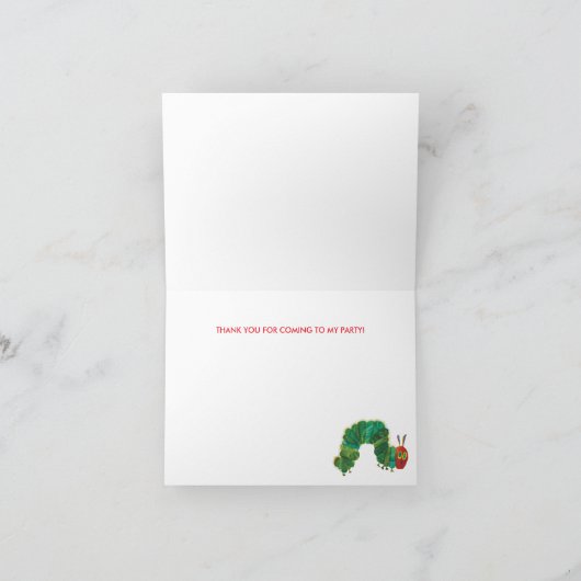 ありがとう、とても腹ペコのケータピラー サンキューカード (内部)