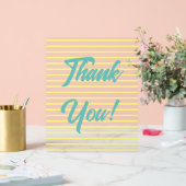 ありがとう アクリルサイン (ウェディング)