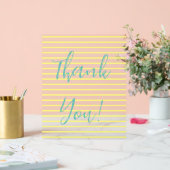 ありがとう アクリルサイン (ウェディング)