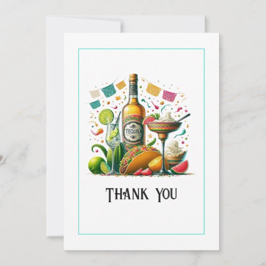 「ありがとう、アミゴ！」 フィエスタフレッシュ サンキューカード (正面)