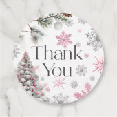 ありがとう ウィンター ワンダーランド ピンク フェイバータグ (裏面)