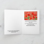 ありがとう（エペソ4:32） カード (内部)