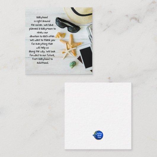 ありがとう エンクロージャーカード (正面/裏面)