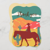 ありがとう-カウボーイ-ポッセへの招待状 招待状 (正面/裏面)