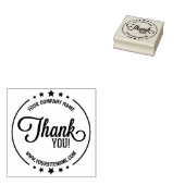 ありがとう、カスタムビジネスとサイト、 ラバースタンプ (押印)