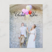 ありがとう、カスタム写真 ポストカード (正面)