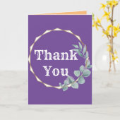 ありがとう カード (黄色い花)