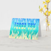 ありがとう カード (黄色い花)