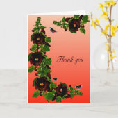 ありがとう カード (黄色い花)