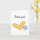 ありがとう カード (黄色い花)