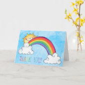 ありがとう カード (黄色い花)