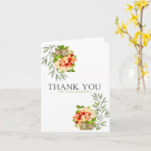 ありがとう カード (黄色い花)