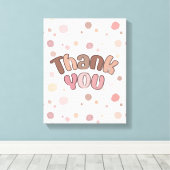 ありがとう キャンバスプリント (インサイチュ (ウッドフロア))