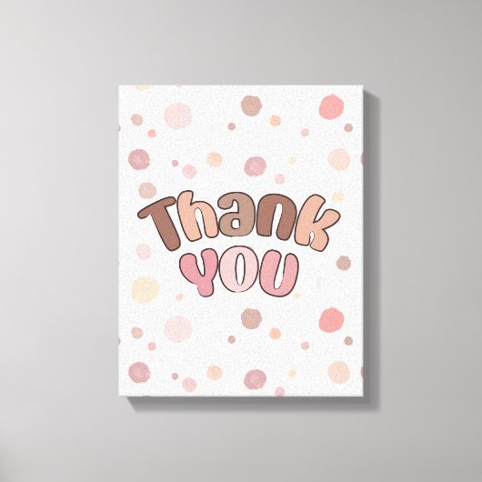 ありがとう キャンバスプリント (正面)