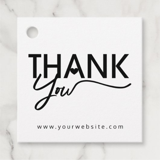 ありがとう，ギフトラベル，ラベル，ビジネス包装 フェイバータグ (正面)