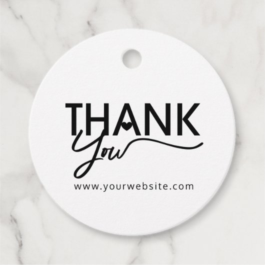 ありがとう，ギフトラベル，ラベル，ビジネス包装 フェイバータグ (正面)