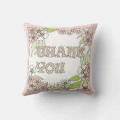 ありがとう クッション (裏面)