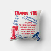 ありがとう クッション (裏面)