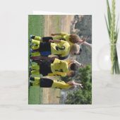 ありがとう コーチ カード チーム名 フォト (裏面)