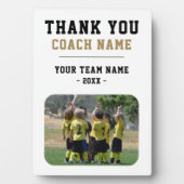 ありがとう コーチ チーム名 フォト フォトプラーク (正面)