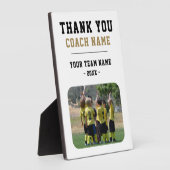 ありがとう コーチ チーム名 フォト フォトプラーク (側面)