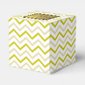ありがとう ゴールドグリッター ジグザグ チェブロンパターン フェイバーボックス (裏面サイド)