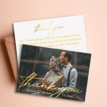 ありがとう,ゴールド手書きスクリプト 結婚式 写真