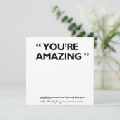 ありがとう! サンキューカード (スタンド正面)