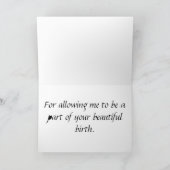 ありがとう サンキューカード (内部)