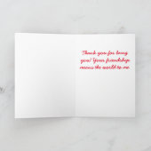 ありがとう サンキューカード (内部)