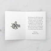 ありがとう サンキューカード (内部)