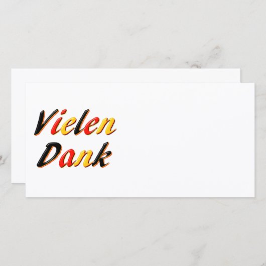 ありがとう サンキューカード (正面/裏面)