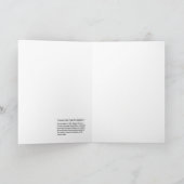 ありがとう、サンタ! グリーティングカード シーズンカード (内部)