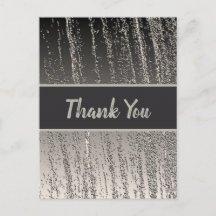 ありがとう シルバー メタリック ストライプ 感謝