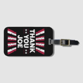 ありがとう、ジョー・バイデン大統領 ラゲッジタグ (正面横)