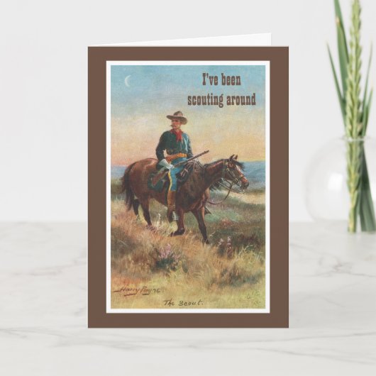 ありがとう – スカウトのまわりに サンキューカード (正面)