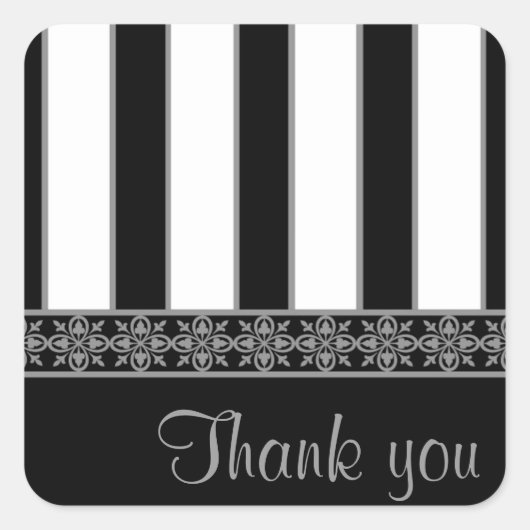 ありがとう スクエアシール (正面)