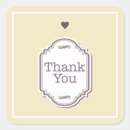 ありがとう スクエアシール