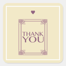 ありがとう スクエアシール