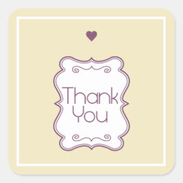 ありがとう スクエアシール