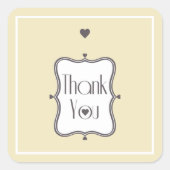 ありがとう スクエアシール (正面)