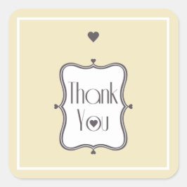 ありがとう スクエアシール