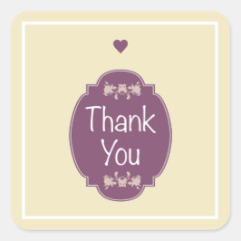 ありがとう スクエアシール